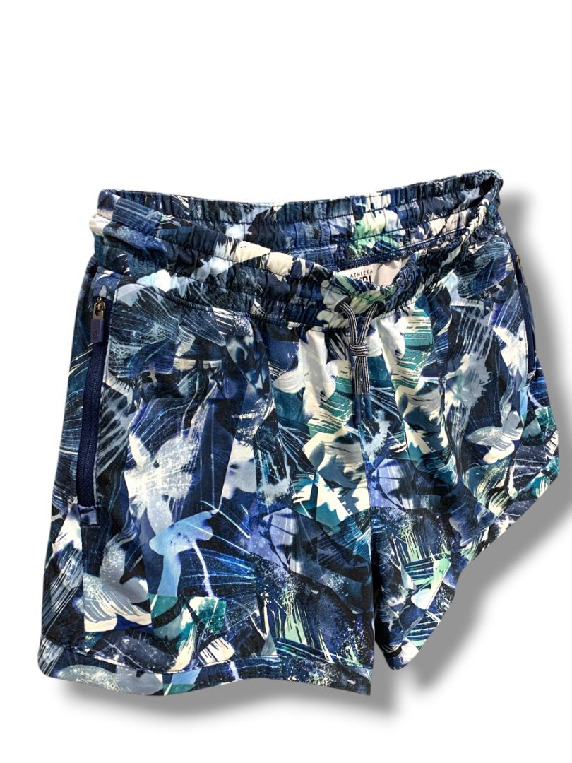 Size XXL (16) Athleta Girl Pull On Athletic Shorts Zip Pockets All Play 3" Short