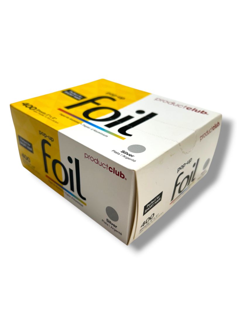 Product Club Pop-Up Foil 400 Count Box Silver 5" x 8" Salon New