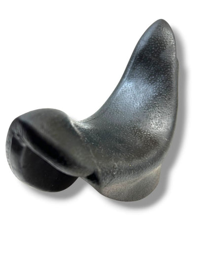 Salon Shampoo Bowl Neck Rest Black Rubbery Crescent Shape