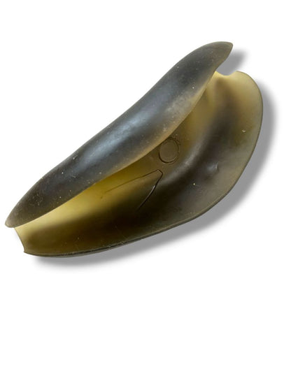 Salon Shampoo Bowl Neck Rest Brown Rubbery Crescent Shape