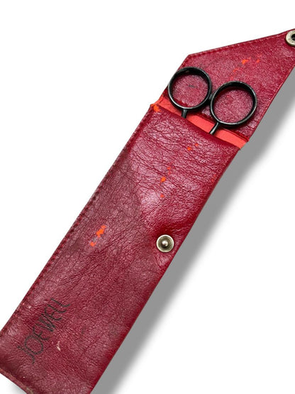 1980s Joewell Tokosha Cobalt 5 Hair Cutting Shears 310760 with Box and Case