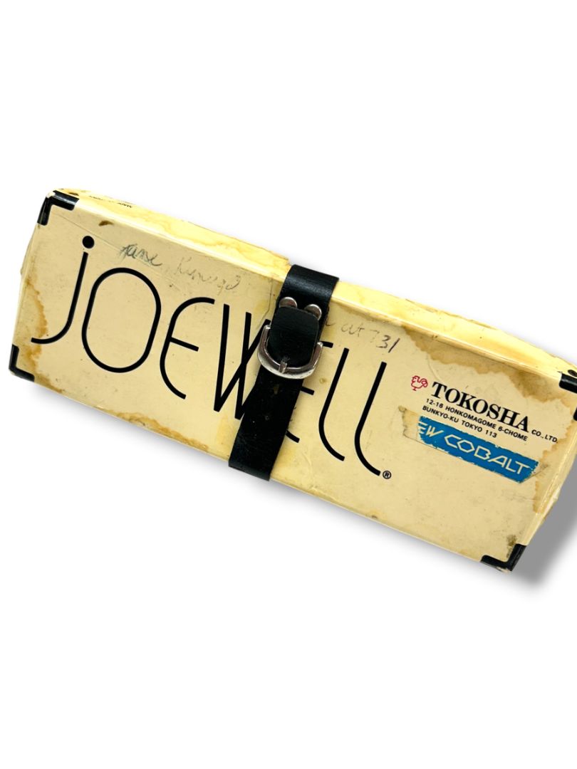 1980s Joewell Tokosha Cobalt 5 Hair Cutting Shears 310760 with Box and Case