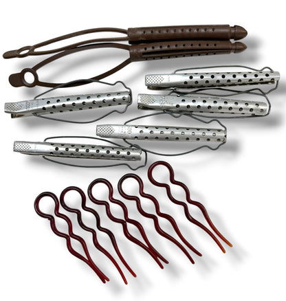 Vintage Curlers and Hairpins Goody USA Tip-Top