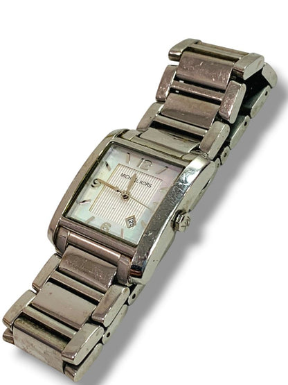 Michael Kors MK-3146 Women Silver Stainless Steel Analog Needs Battery