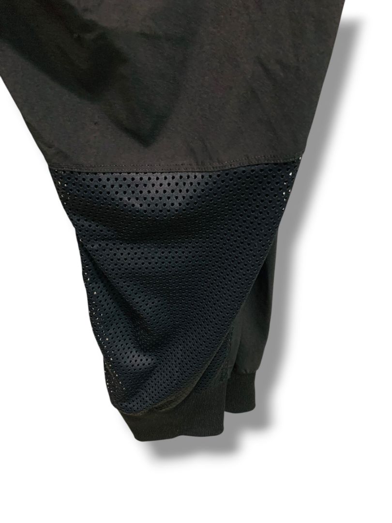 Large Kyodon Womens Black Pull On Athletic Joggers Elastic Drawstring