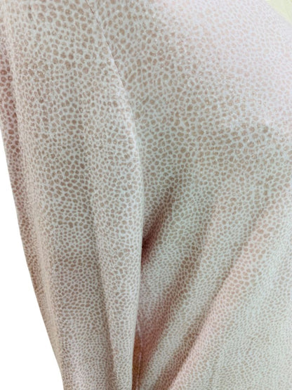 XL Jockey Thermals Womens Pink Spotted Base Layer Shirt Scoop Neck