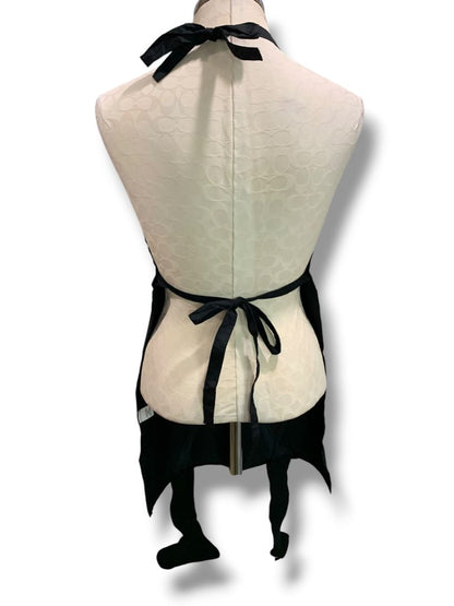 Ganz Skeleton Bib Apron Halloween Dangling Legs