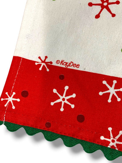 Kay Dee Designs Tea Towel Holiday Gingerbread Recipe Snowflakes 18" x 28"
