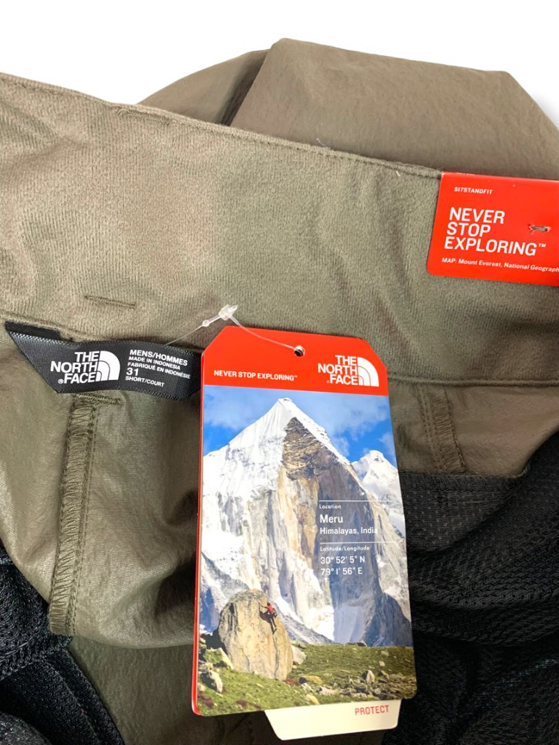 Size 31S The North Face Mens New Paramount 3.0 Pants Brown Hiking