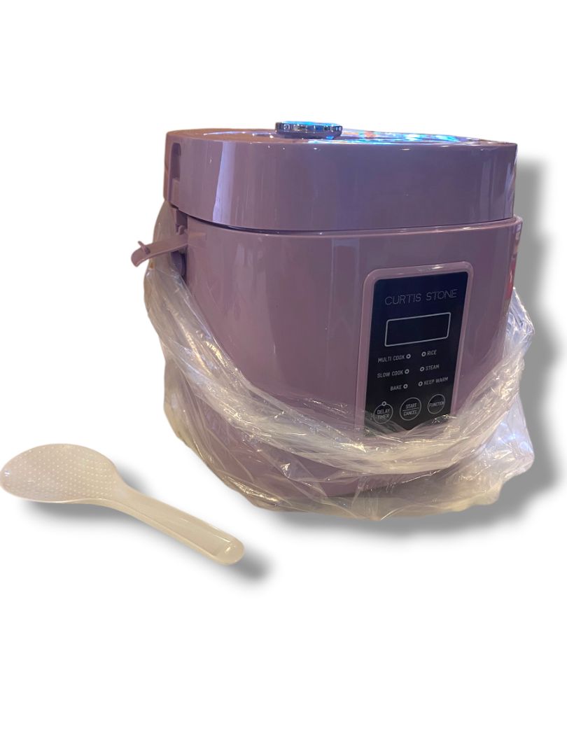 Curtis Stone Dura-Pan 2-Quart Nonstick Smart Multi Cooker New Purple