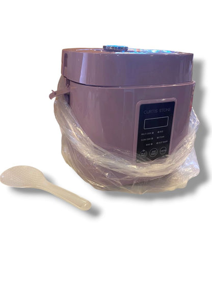 Curtis Stone Dura-Pan 2-Quart Nonstick Smart Multi Cooker New Purple