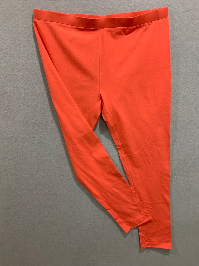Medium W for Women New Coral Cotton Lycra Leggings 26" Inseam