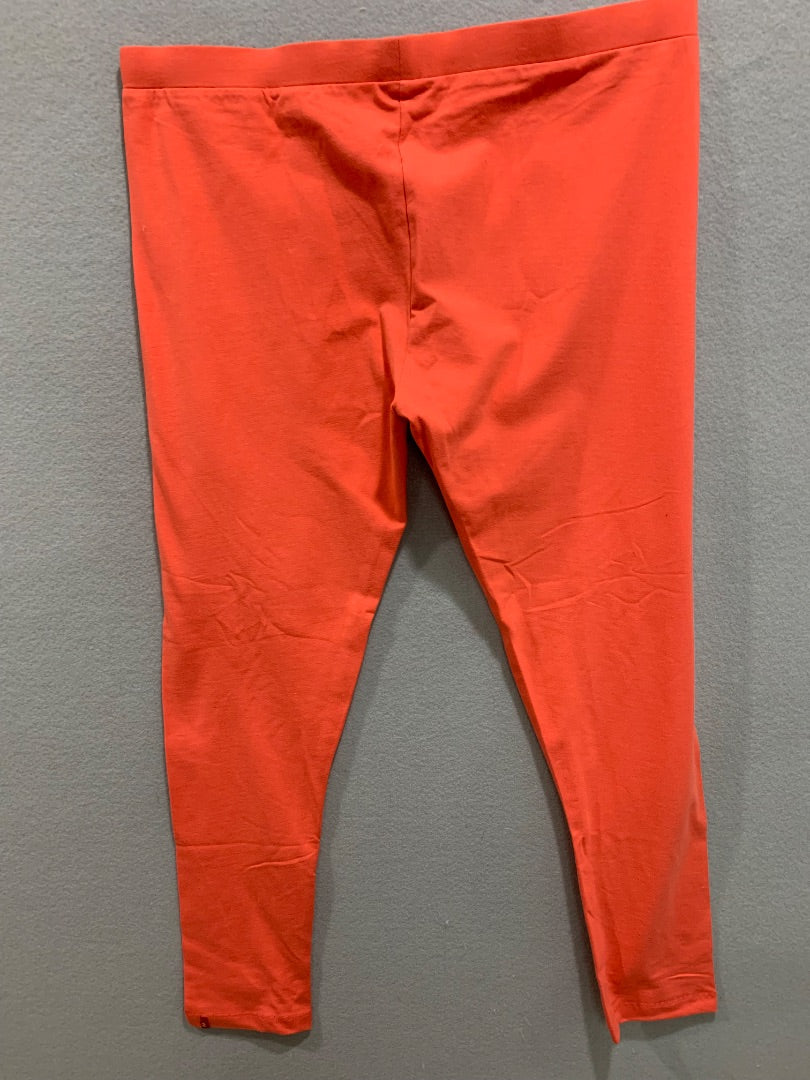 Medium W for Women New Coral Cotton Lycra Leggings 26" Inseam