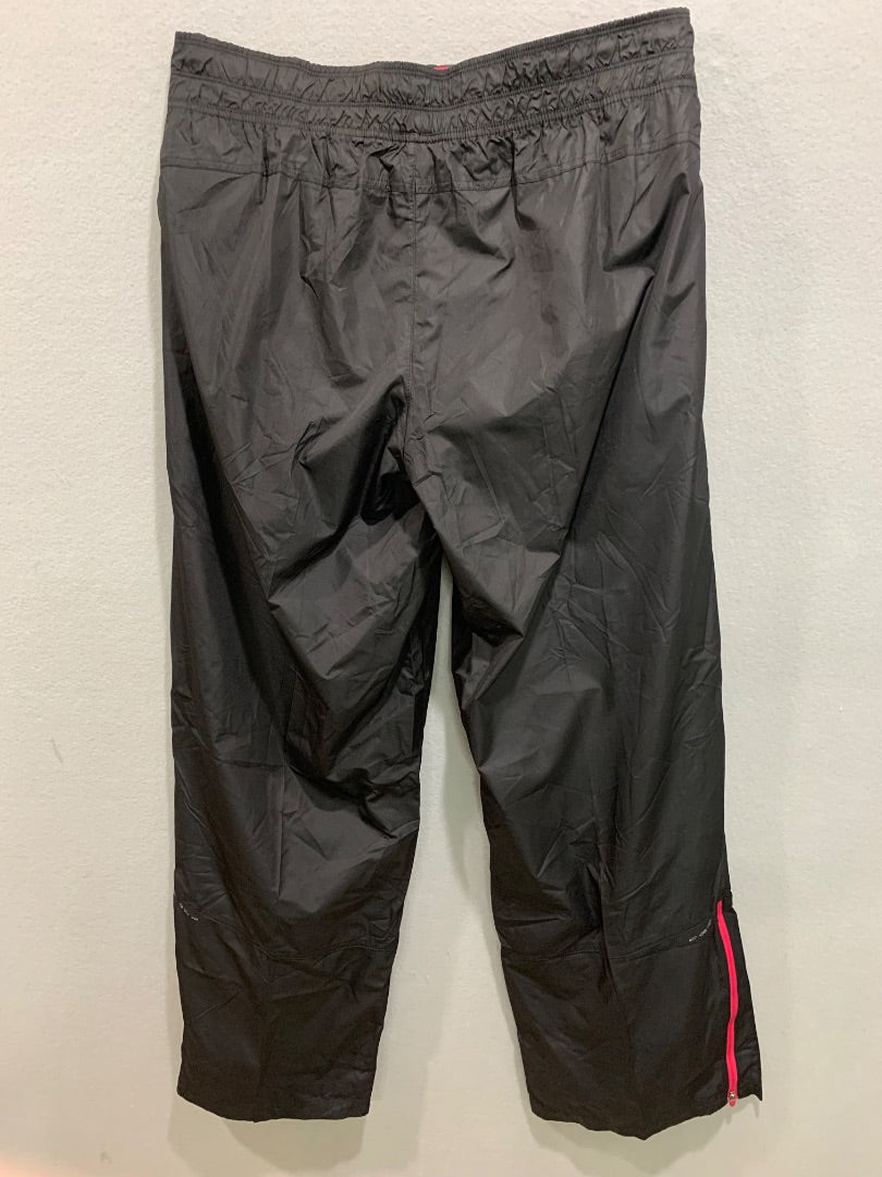 Size 2X Danskin Now Womens Black Hot Pink Track Pants Pull On Pockets