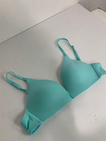 Size 32B Victorias Secret No Wire Padded Bra Turquoise 301420-X12