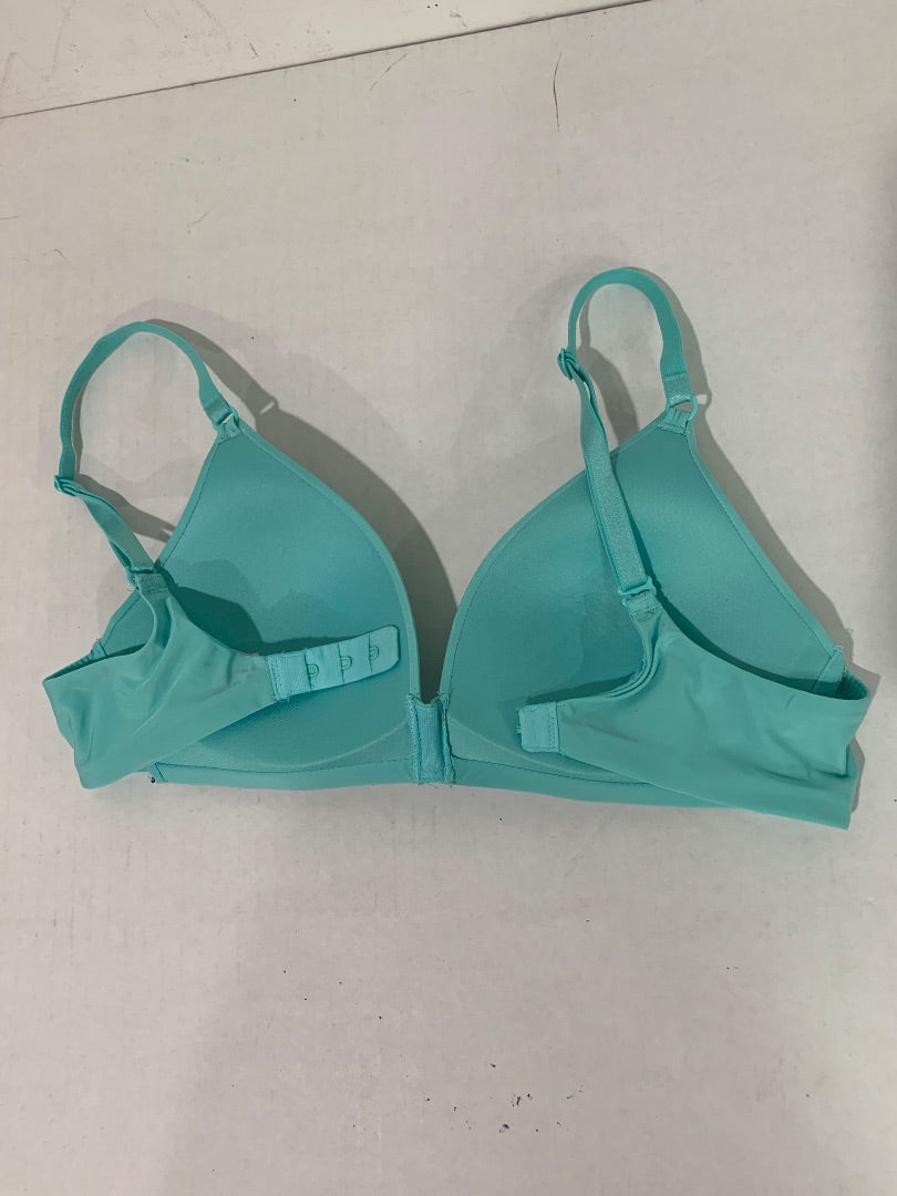 Size 32B Victorias Secret No Wire Padded Bra Turquoise 301420-X12