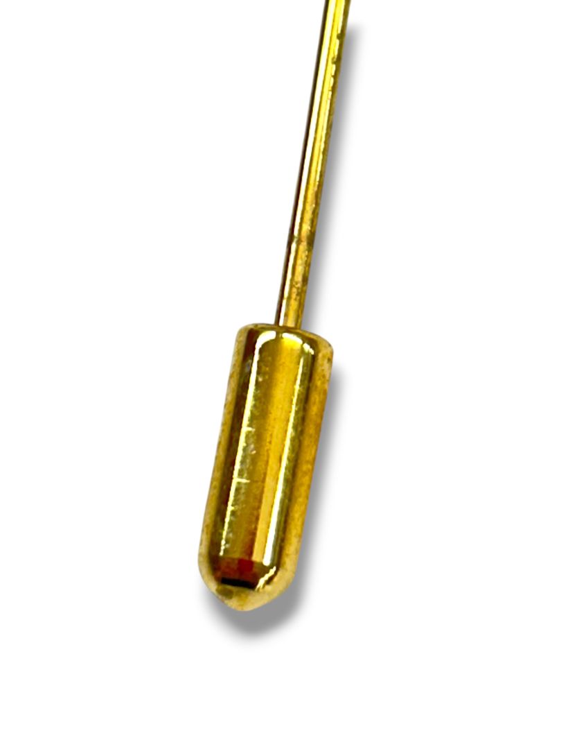 Vintage Goldtone Initial "B" Stickpin 2.75"