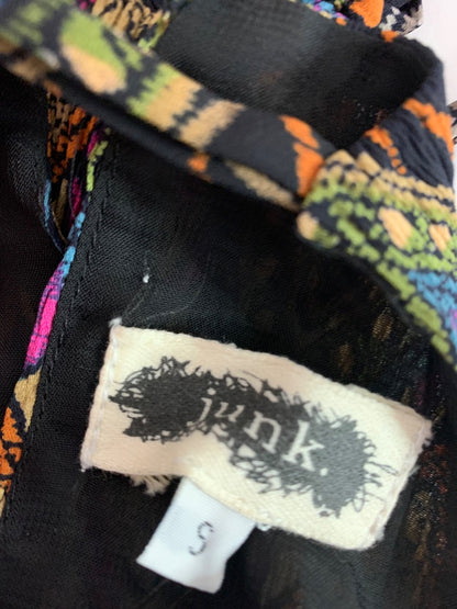 Small Junk Clothing New Tribal Aztec Print Maxi Dress  Lined