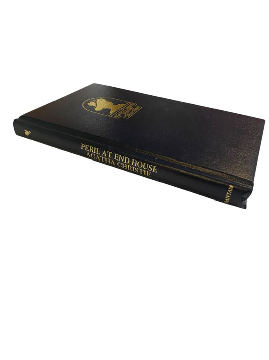 Agatha Christie Mystery Collection Bantam Leatherette Peril at End House 1980s