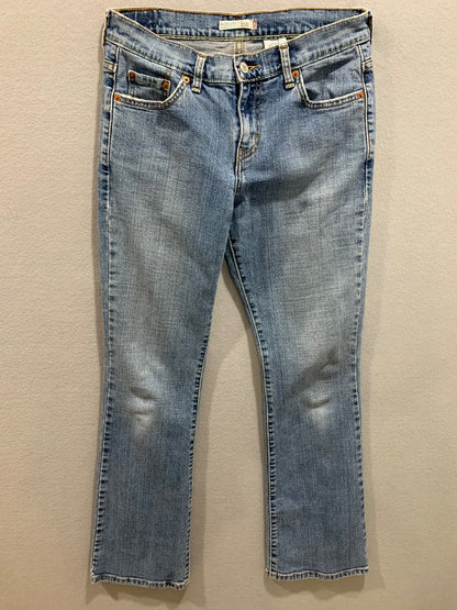 Size 6M Levis 515 Womens Boot Cut Jeans Denim Medium Wash