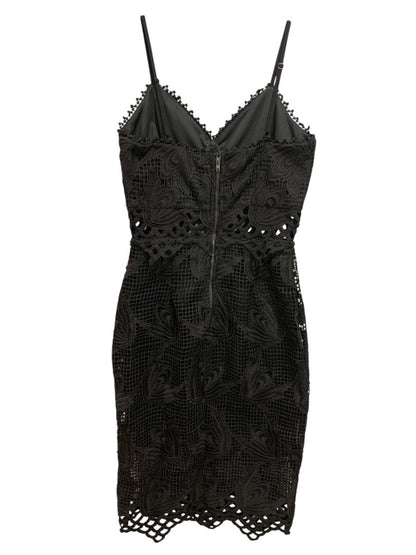 Small Aqua Urban Outfitters Black Lace V-Neck New Dress