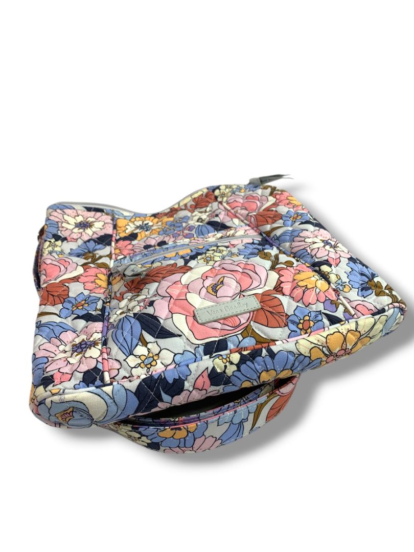 Vera Bradley Hipster Crossbody Bag Aloha Blooms Quilted Cotton