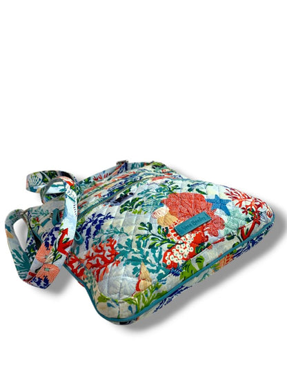 Vera Bradley Triple Zip Hipster Crossbody Bag in Shore Thing Ocean Pattern