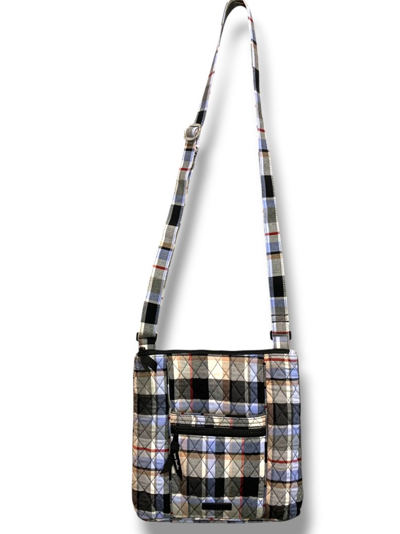 Vera Bradley Perfectly Plaid Hipster Crossbody Bag