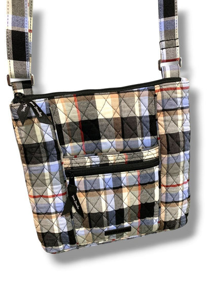 Vera Bradley Perfectly Plaid Hipster Crossbody Bag