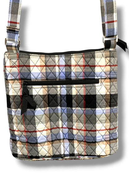 Vera Bradley Perfectly Plaid Hipster Crossbody Bag