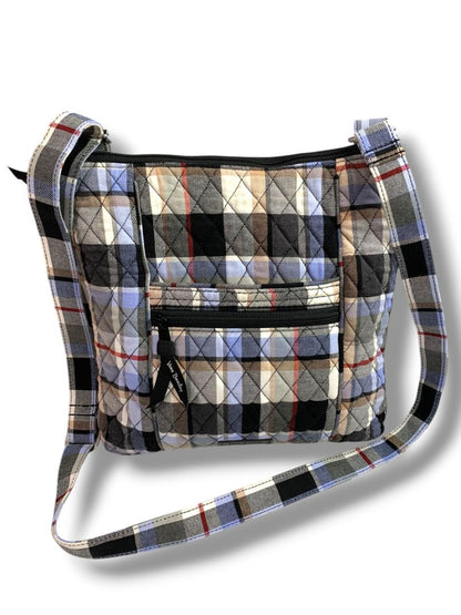 Vera Bradley Perfectly Plaid Hipster Crossbody Bag