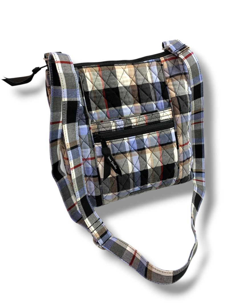 Vera Bradley Perfectly Plaid Hipster Crossbody Bag