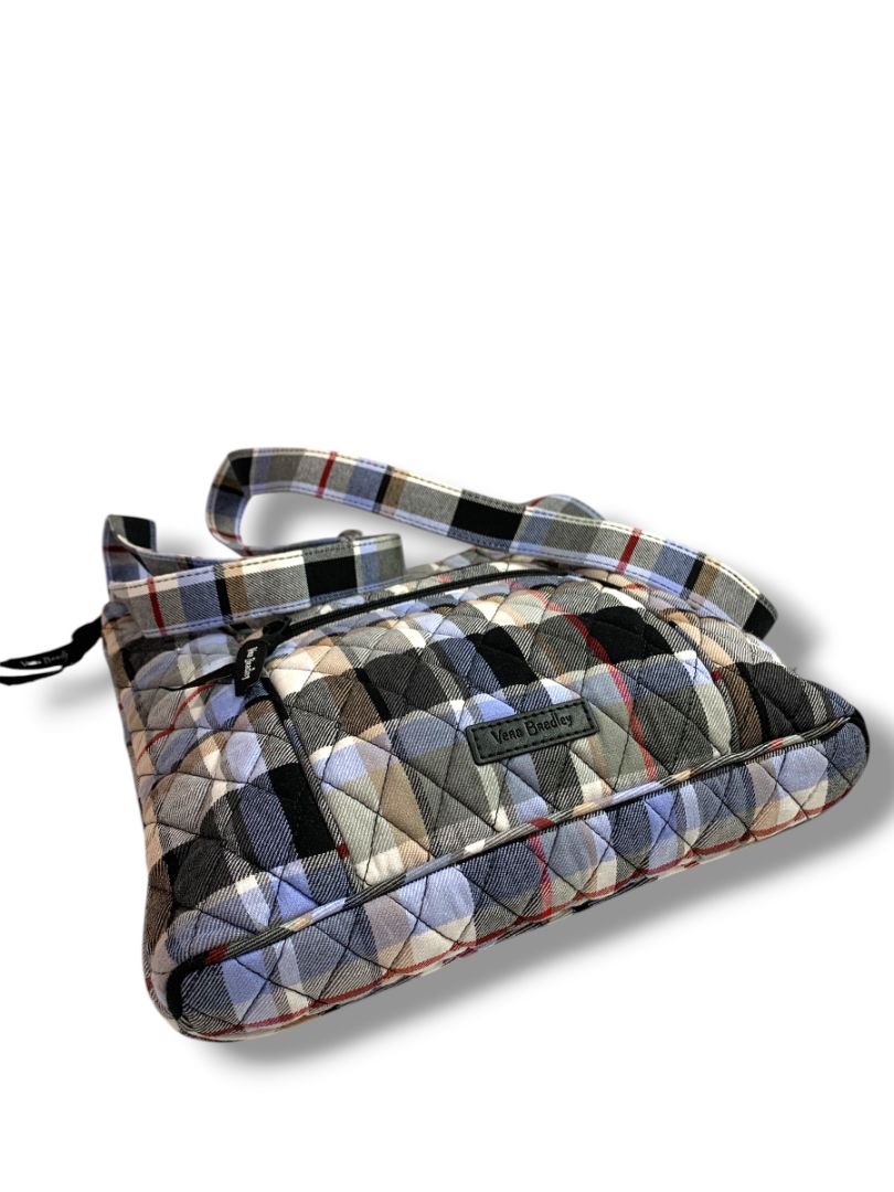 Vera Bradley Perfectly Plaid Hipster Crossbody Bag