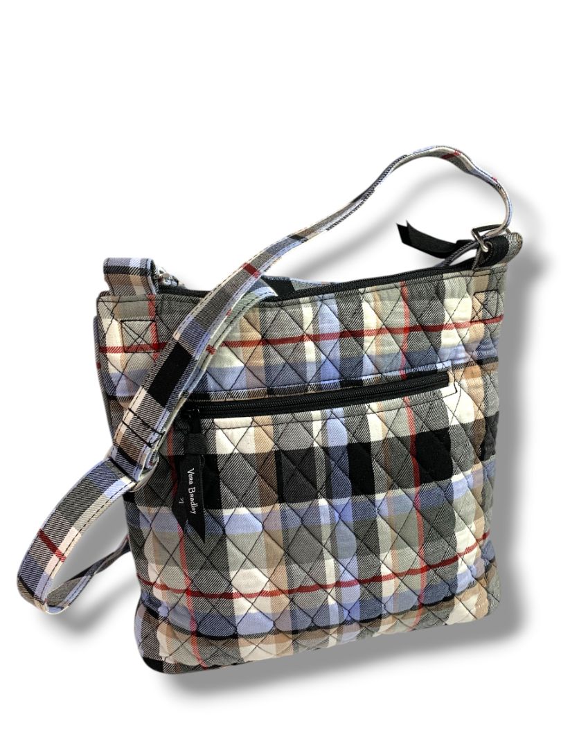 Vera Bradley Perfectly Plaid Hipster Crossbody Bag