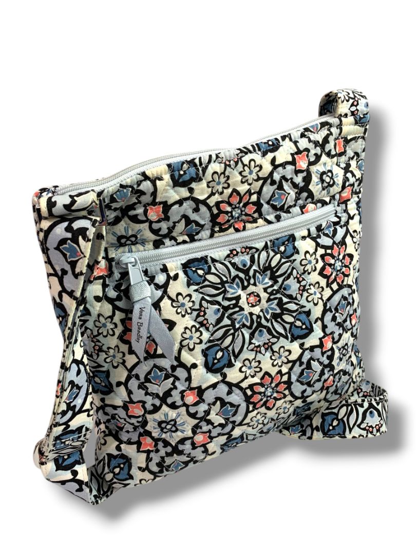 Vera Bradley Hipster Crossbody Bag Lisbon Medallion Pattern