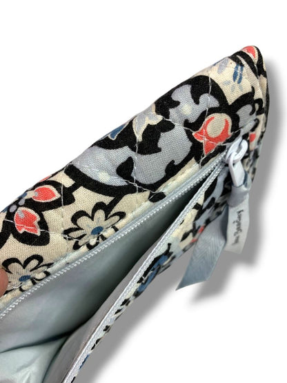 Vera Bradley Bi-Fold Snap RFID Wallet Lisbon Pattern Change Zip Pocket