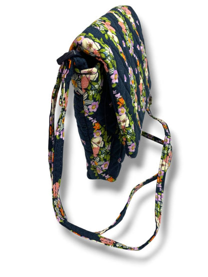 Vera Bradley Small Flap Hipster Bag in Paisley Rain Quilted Cotton Crossbody