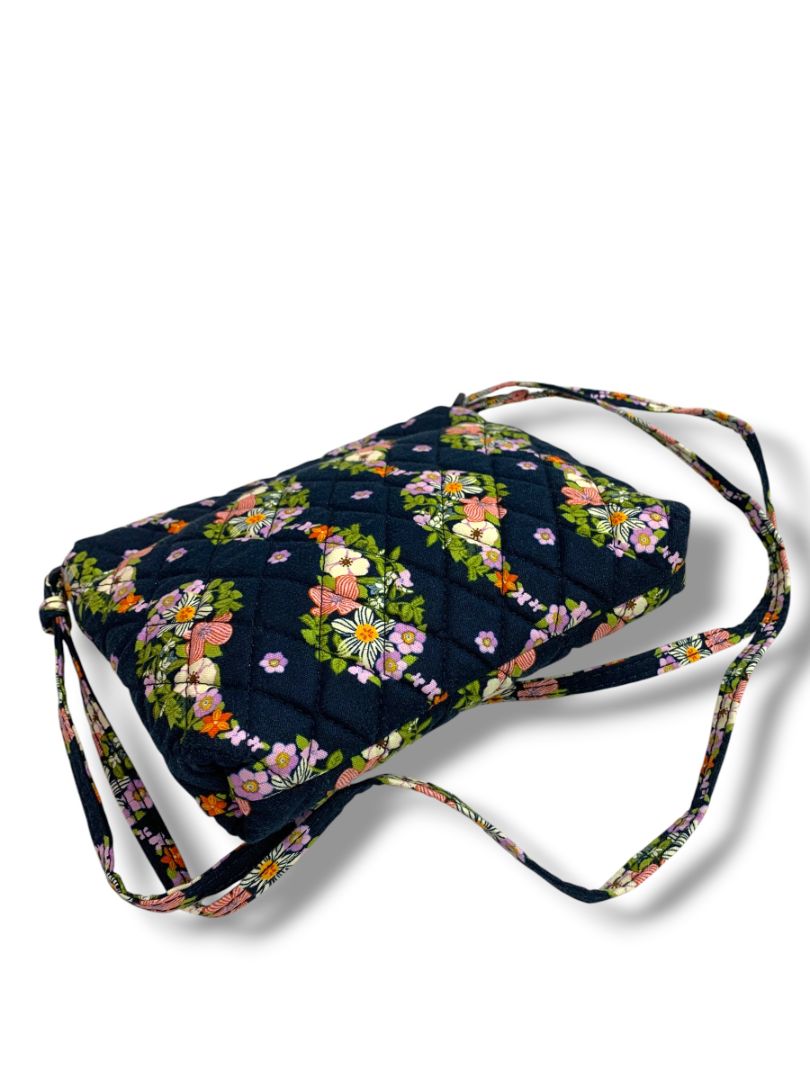 Vera Bradley Small Flap Hipster Bag in Paisley Rain Quilted Cotton Crossbody
