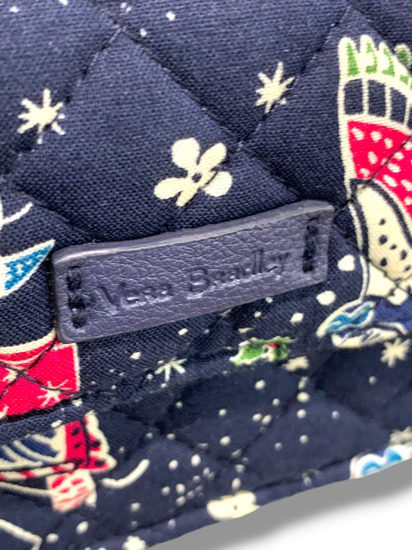 Vera Bradley All in One Crossbody Bag Holiday Owls RFID