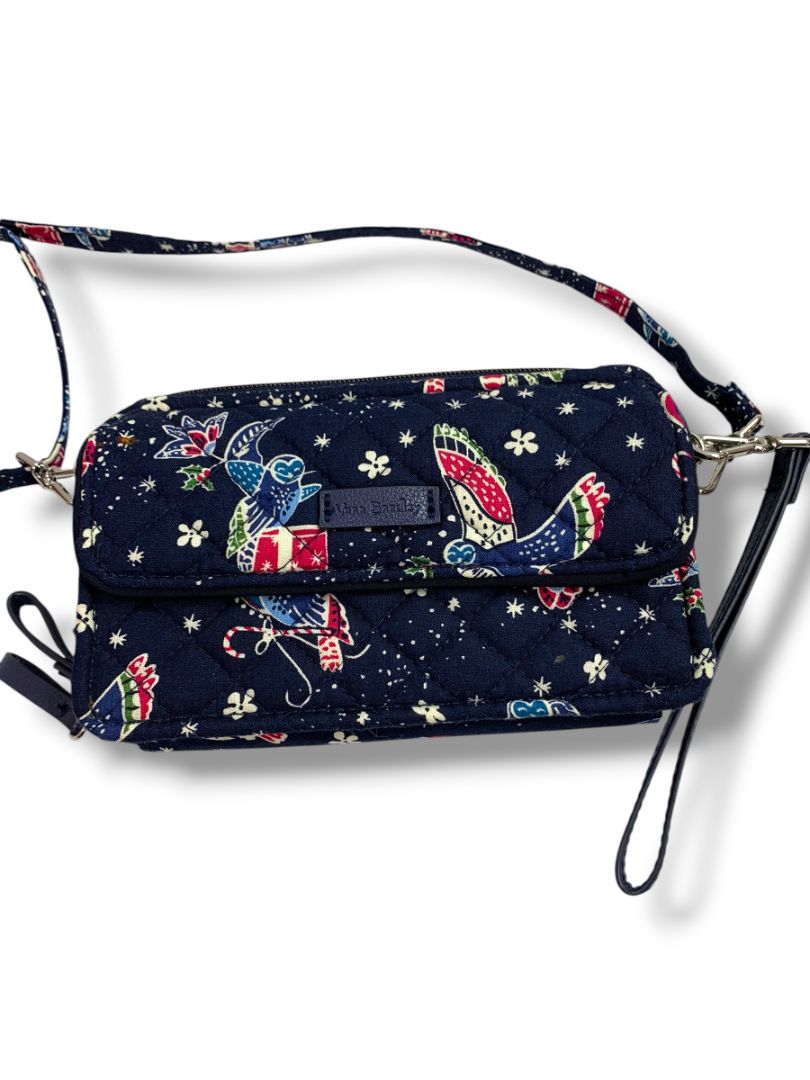 Vera Bradley All in One Crossbody Bag Holiday Owls RFID