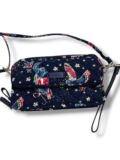 Vera Bradley All in One Crossbody Bag Holiday Owls RFID