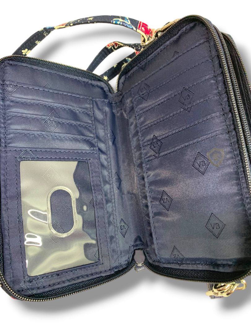 Vera Bradley All in One Crossbody Bag Holiday Owls RFID