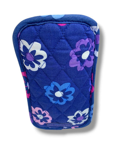 Vera Bradley Ellie Flowers Soft Eyeglasses Holder 2 Slip Pockets