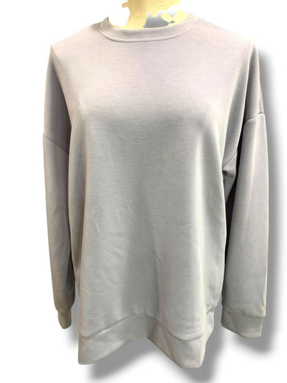 Medium Lazypants Womens Luxe Lavender Pullover Sweatshirt Soft