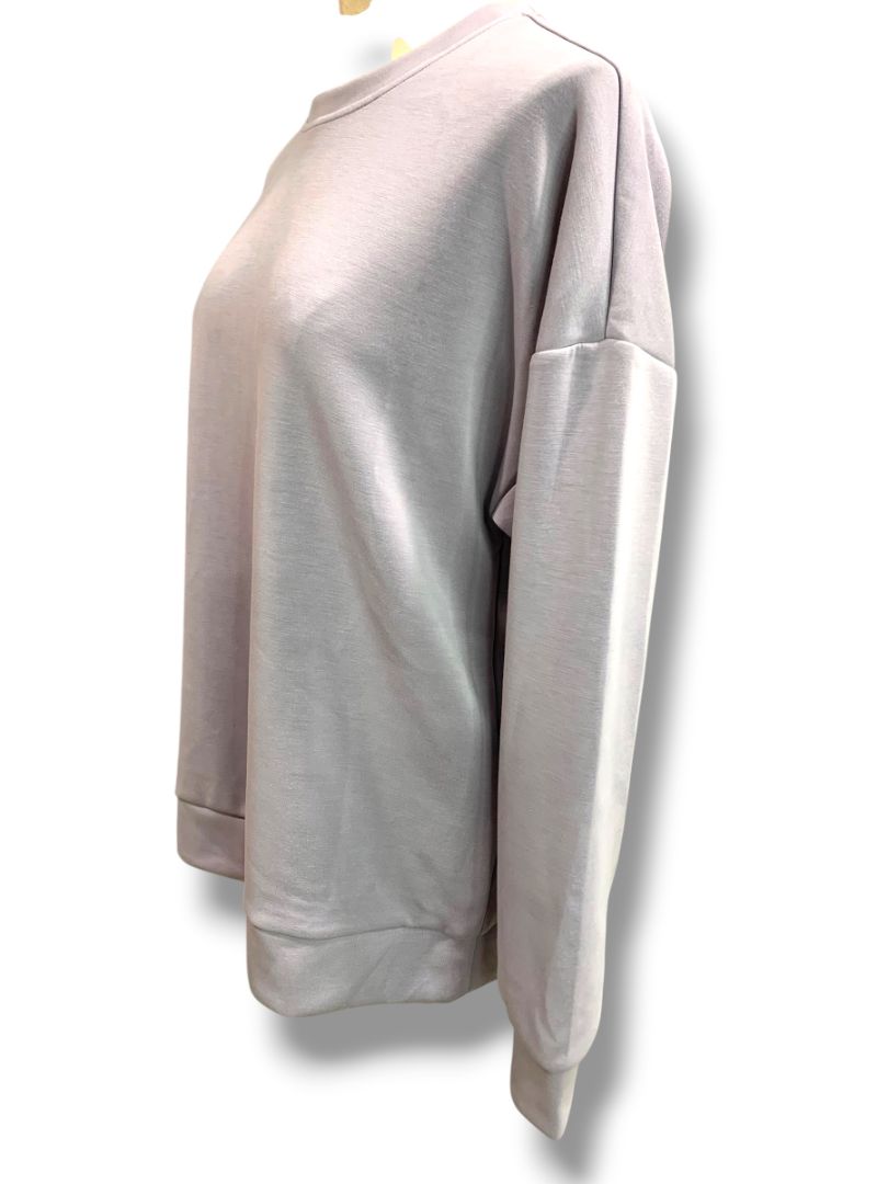 Medium Lazypants Womens Luxe Lavender Pullover Sweatshirt Soft
