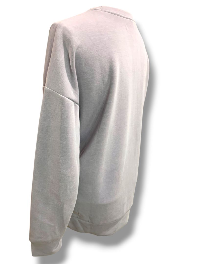 Medium Lazypants Womens Luxe Lavender Pullover Sweatshirt Soft