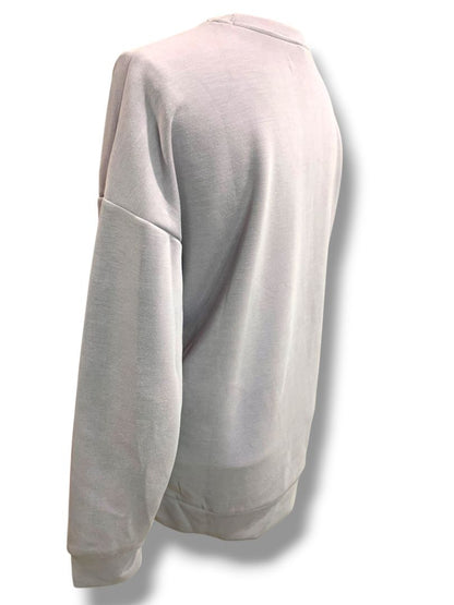 Medium Lazypants Womens Luxe Lavender Pullover Sweatshirt Soft