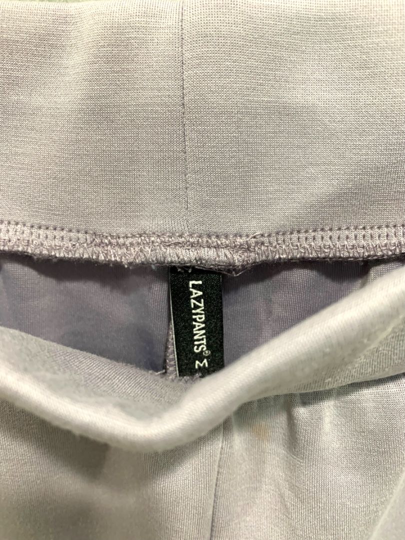 Medium Lazypants Womens Luxe Lounge Shorts Pockets Pull On Lavender