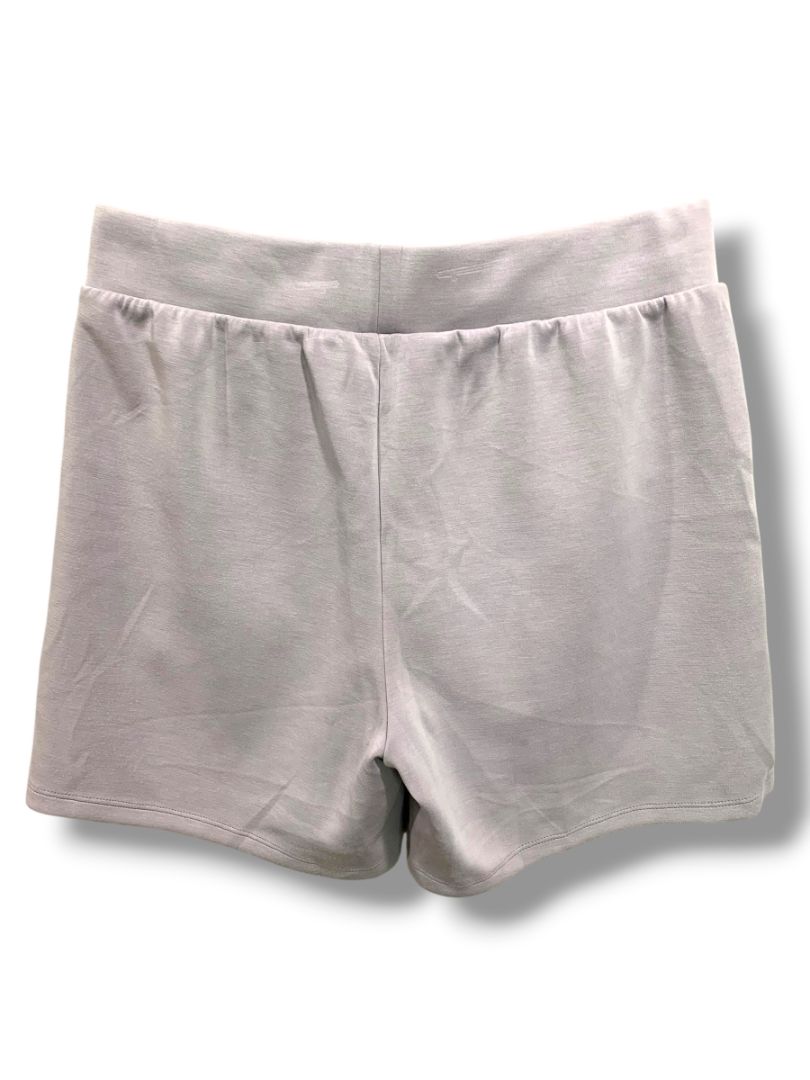 Medium Lazypants Womens Luxe Lounge Shorts Pockets Pull On Lavender