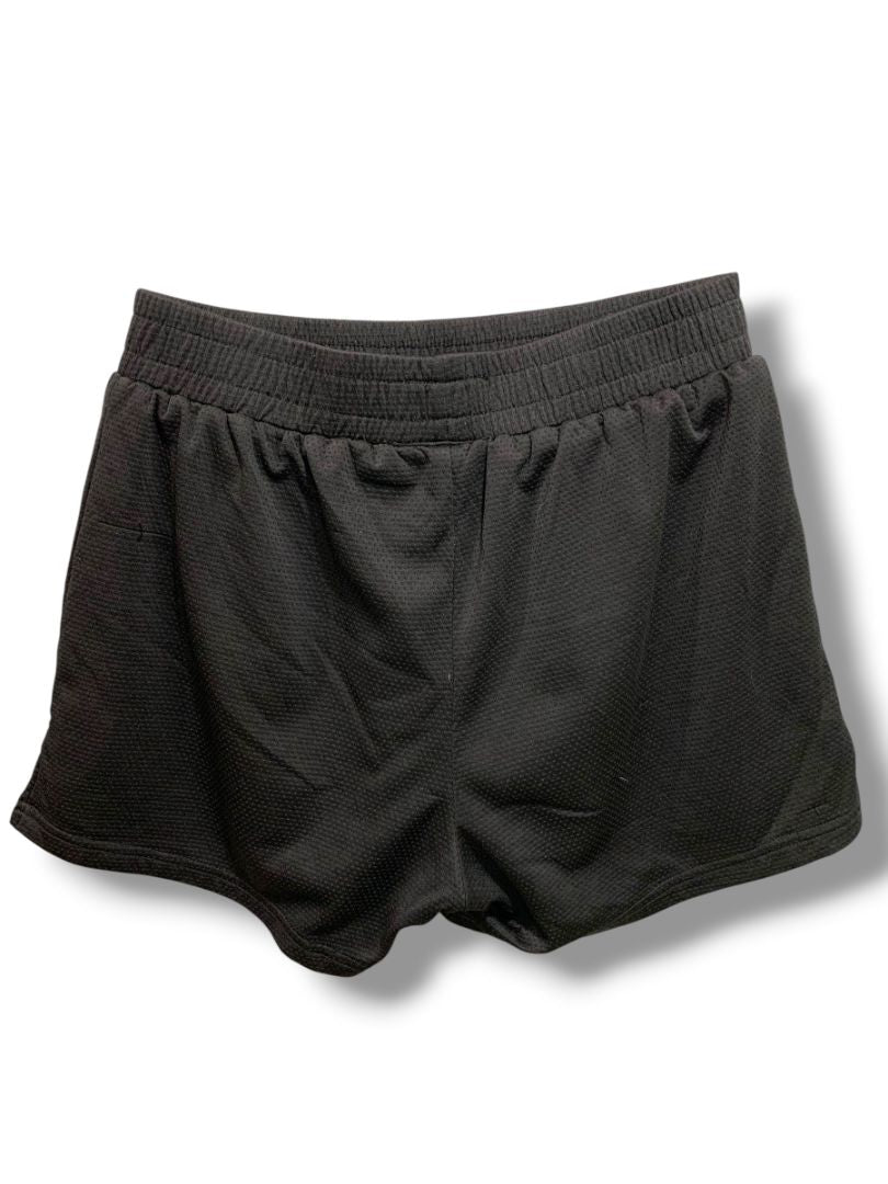 Medium Kill Crew Muay Thai Flame Shorts Black Pink Missing Drawstring Unisex Adult